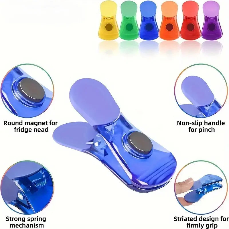 Magnetic Bag Clips — 4 Pack