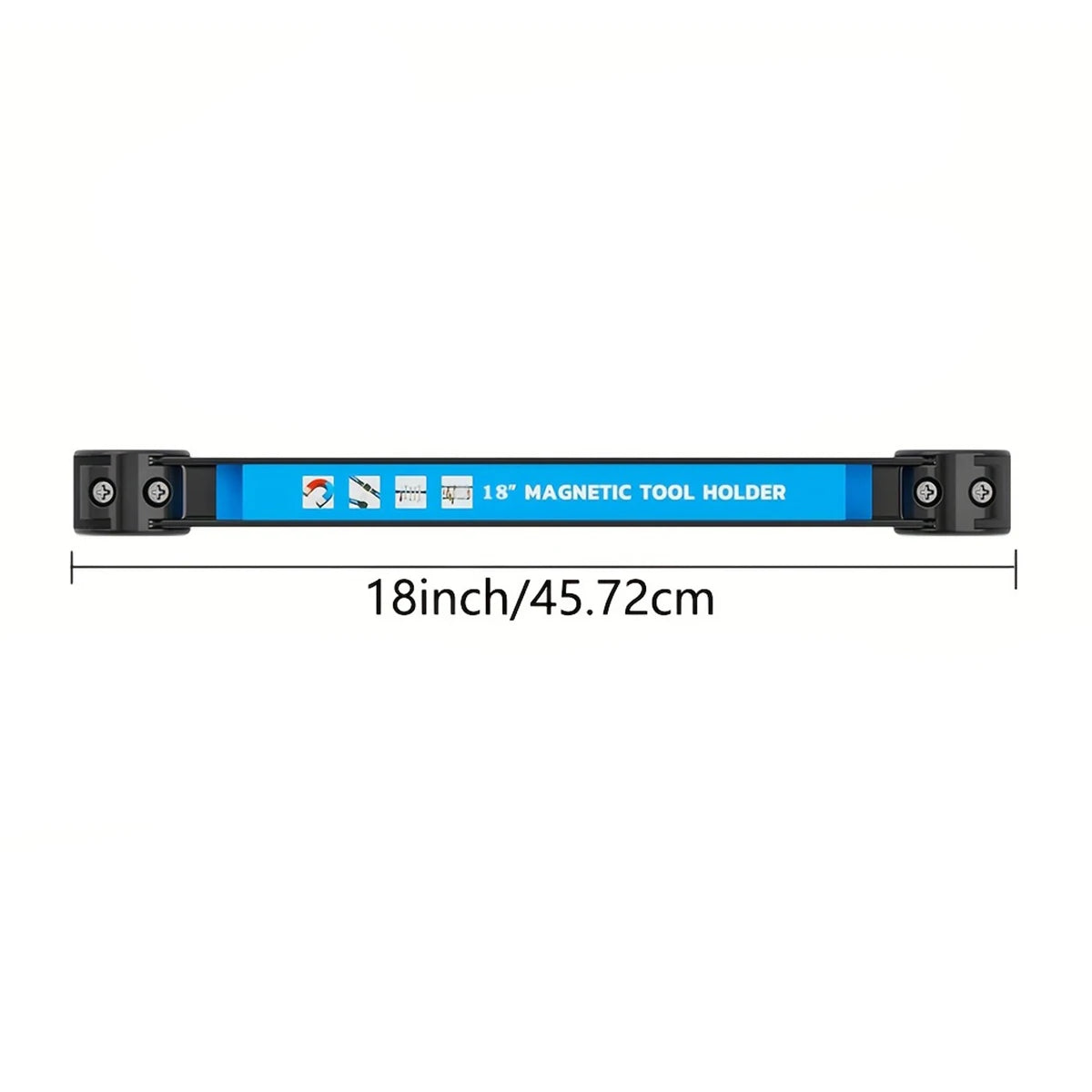 Heavy-Duty Magnetic Tool Rail