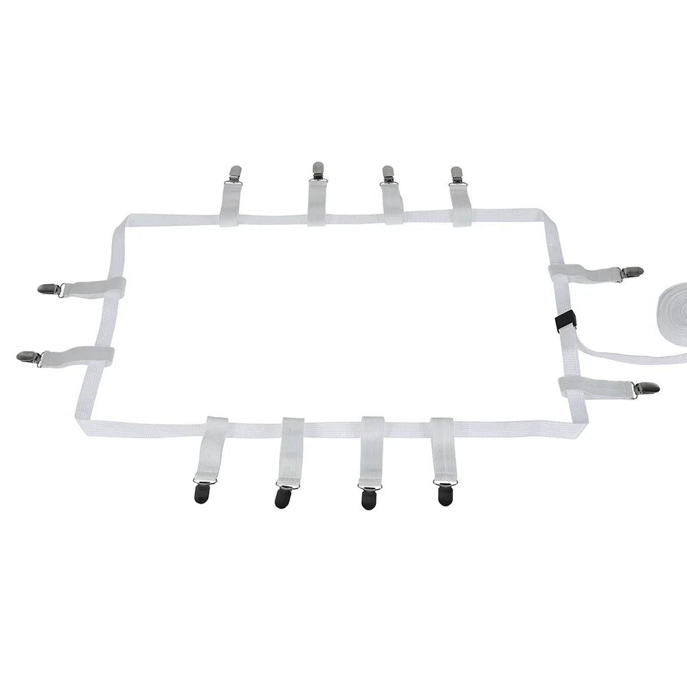 Sheet Set Keeper Straps — 12 Pack