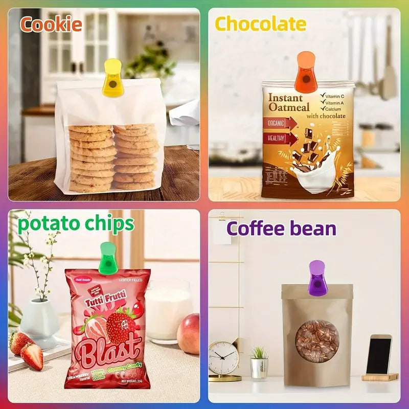 Magnetic Bag Clips — 4 Pack