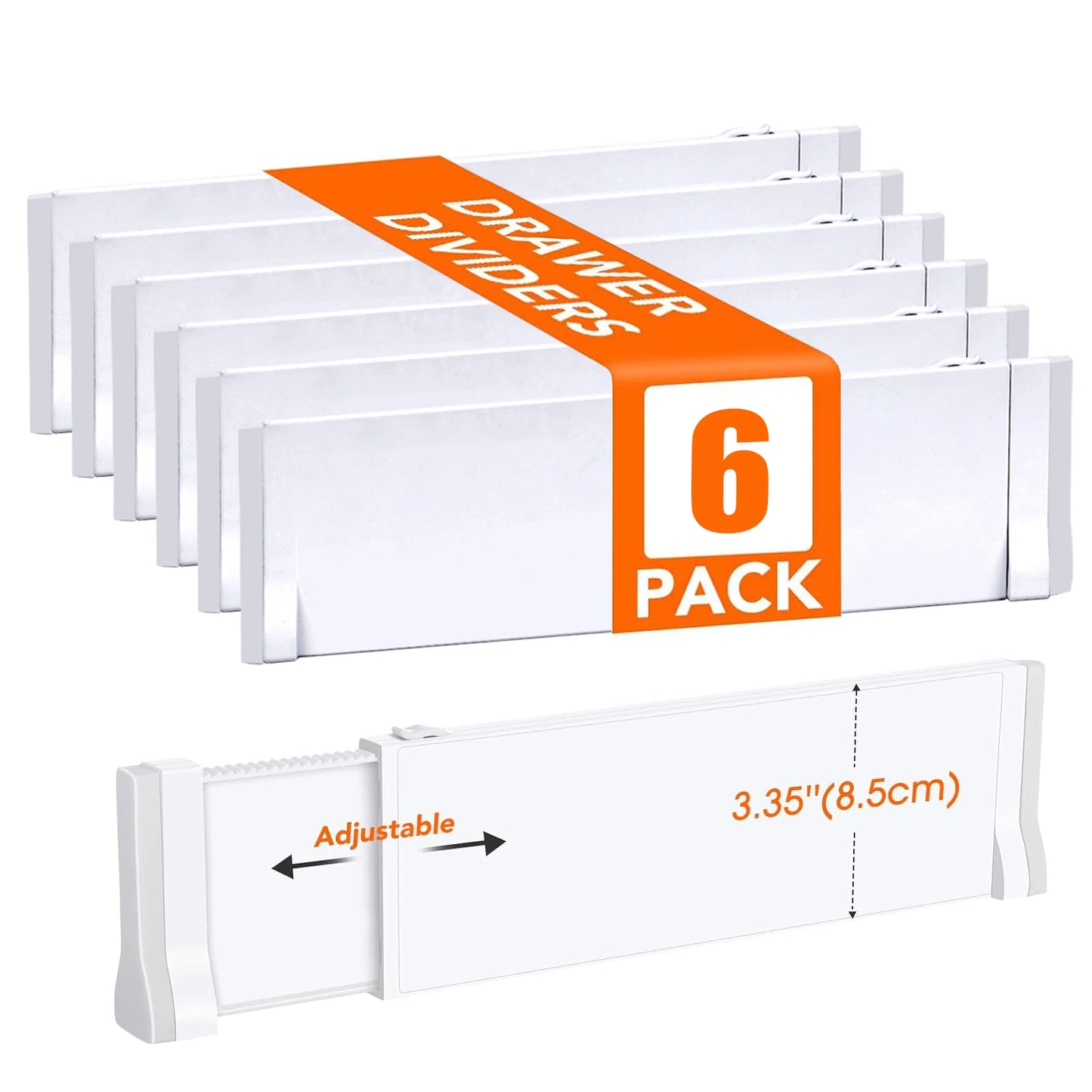 Folded-Clothes Drawer Dividers
