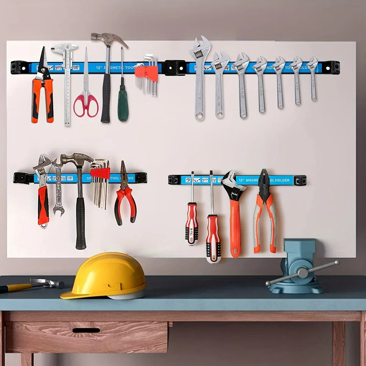 Heavy-Duty Magnetic Tool Rail