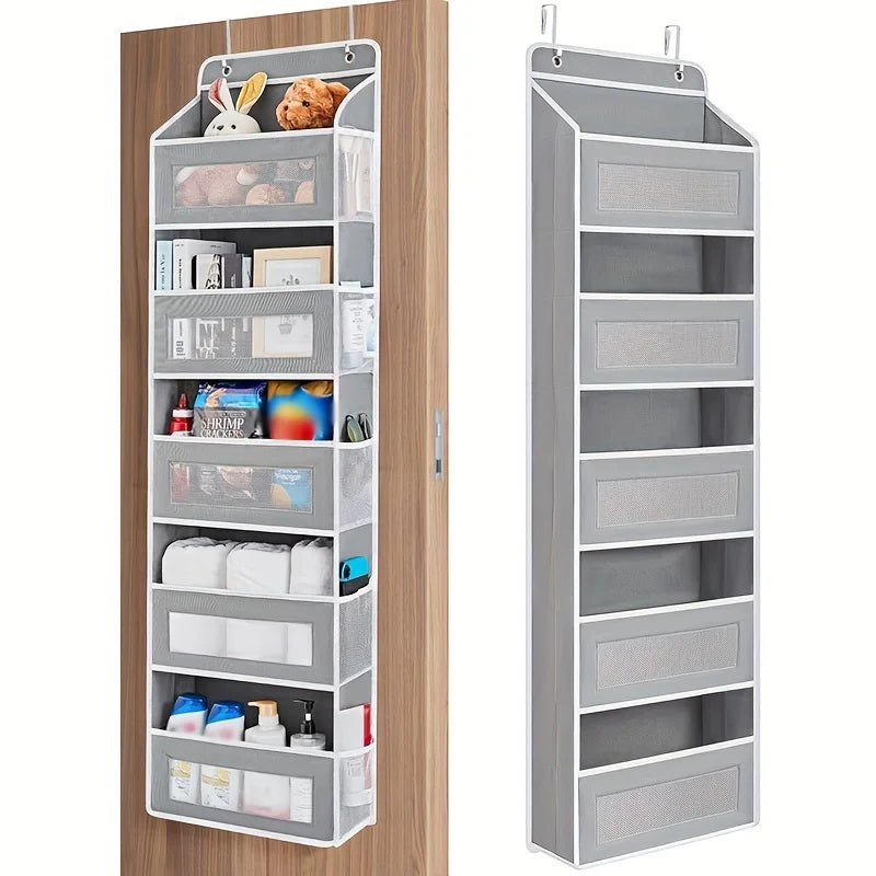 Behind-Door Laundry Organizer — 5 Pocket