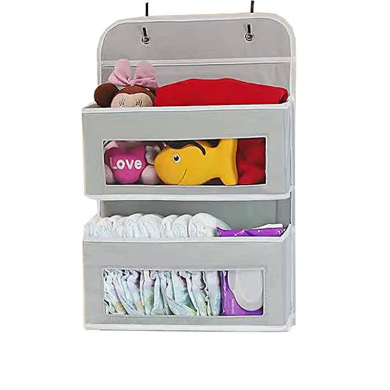 Behind-Door Laundry Organizer — 5 Pocket