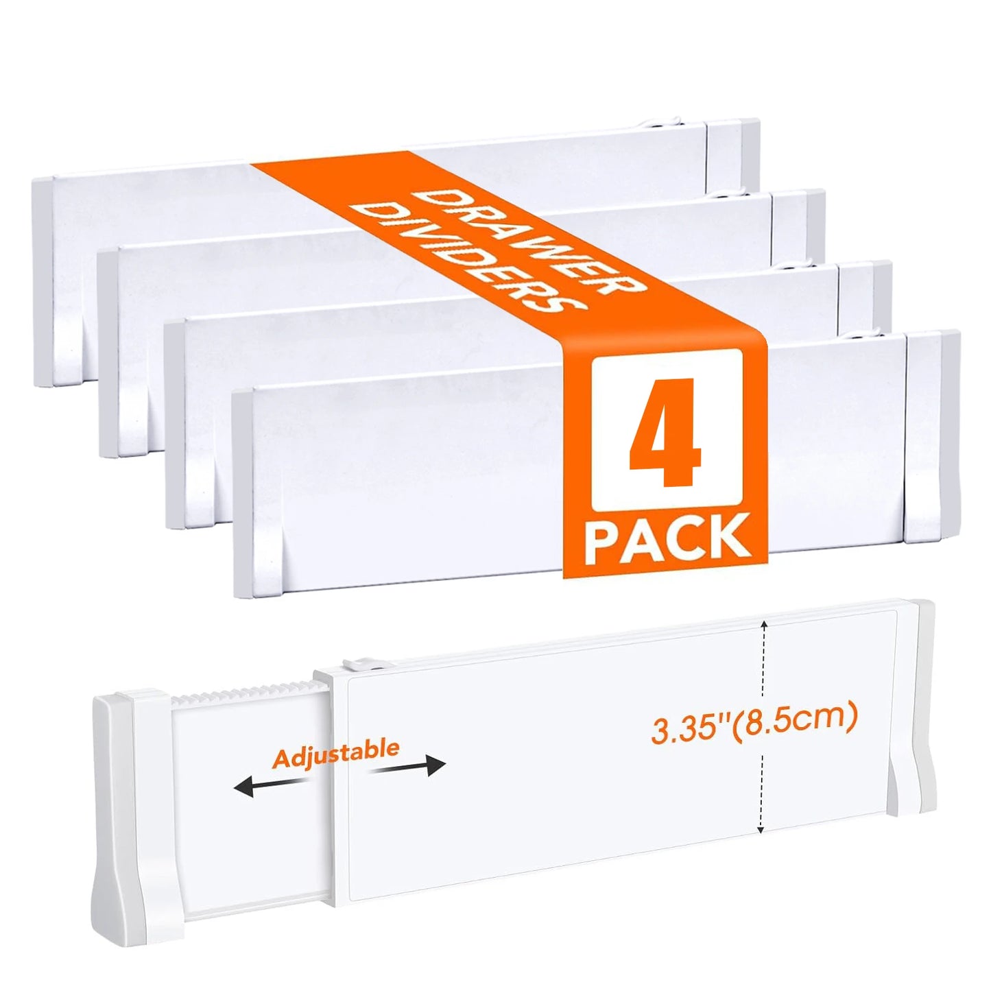 Folded-Clothes Drawer Dividers
