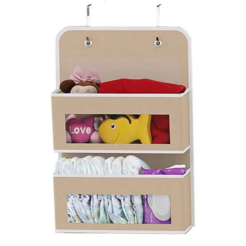 Behind-Door Laundry Organizer — 5 Pocket